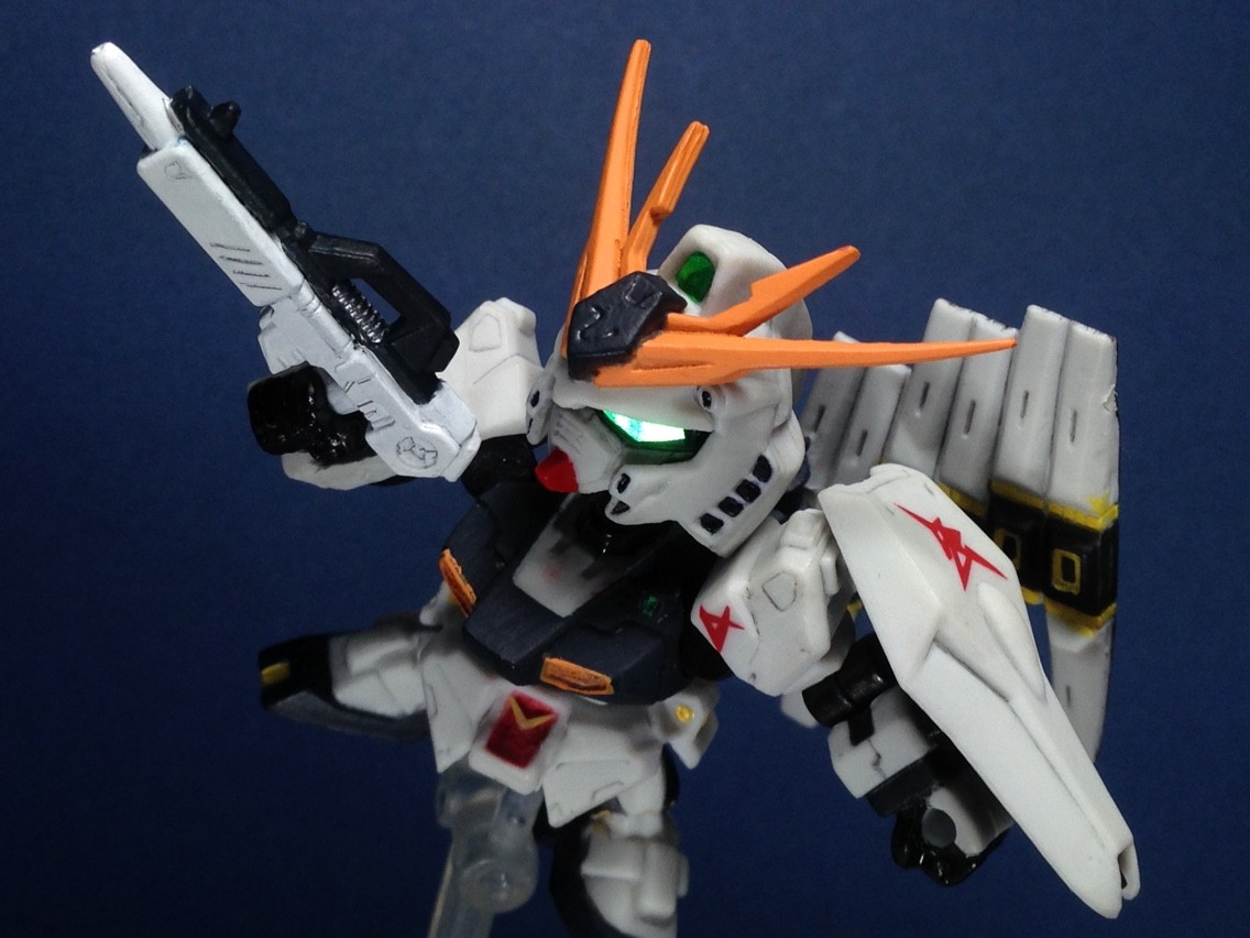 ガシャポン戦士dash Nガンダム 小改造 塗装 シャングリラ ガシャポン戦士dash Nガンダム 小改造 塗装 シャングリラ