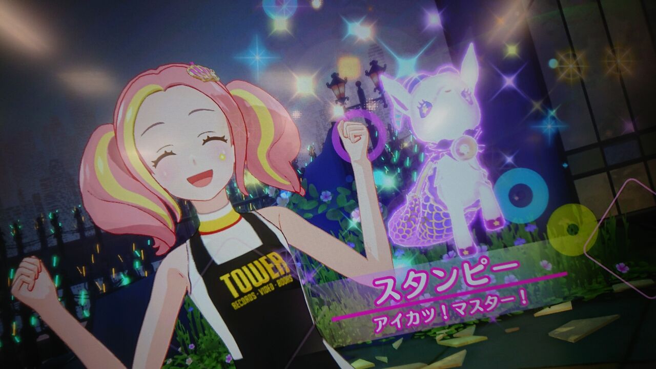 アイカツプラネット タワレコスタートドレスをゲット ラテラテのプリチャンメモメモ