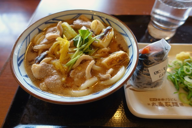 丸亀製麺新宮店 鴨ねぎうどん