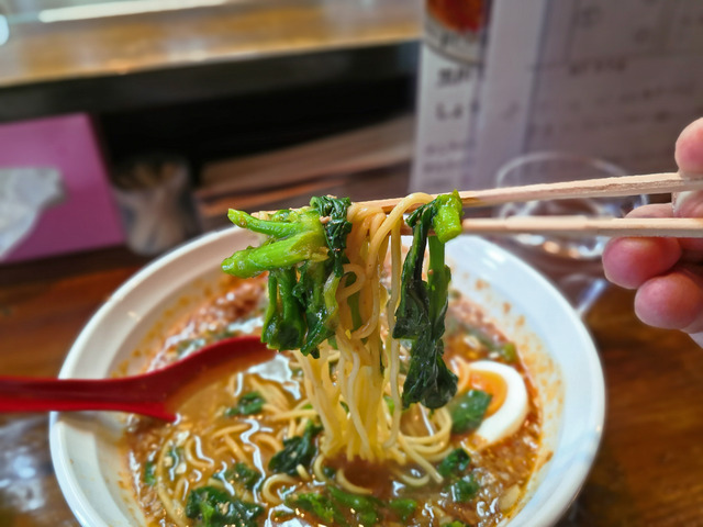 あづま屋担々麺 悠泉 担担麺4