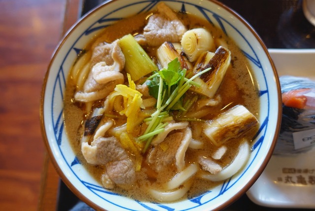 丸亀製麺新宮店 鴨ねぎうどん