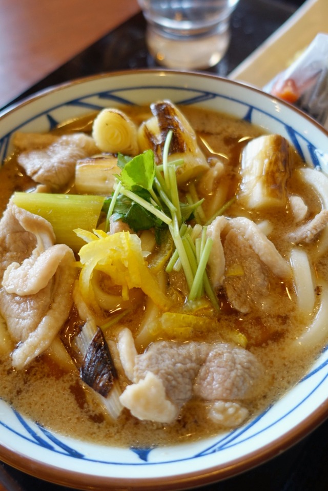 丸亀製麺新宮店 鴨ねぎうどん