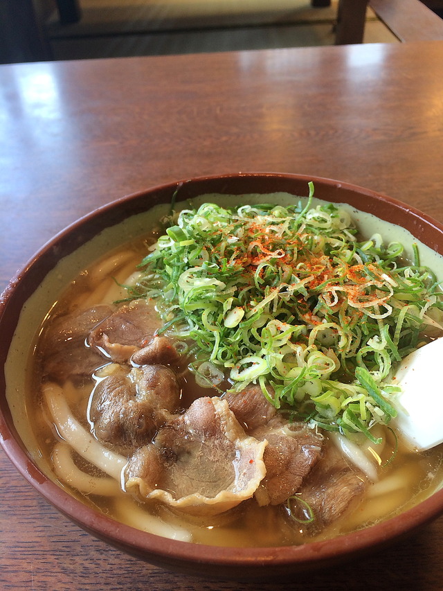 牧のうどん鴨うどん