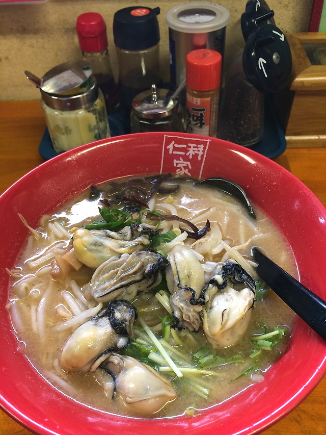 仁科家牡蠣みそラーメン