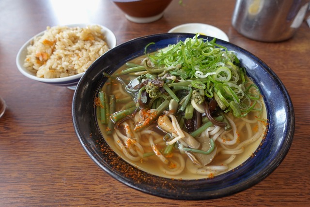 牧のうどん山菜うどん