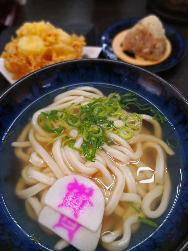 資さんうどん　かき揚げうどん