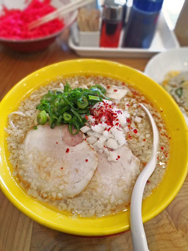 福間ラーメンろくでなし新宮店 限定麺