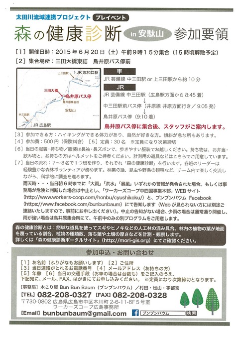 森の健康診断(2)