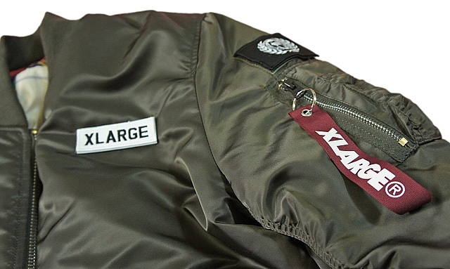 XLARGE』×『ALPHA』 MA-1 : lay-z-boy CREW