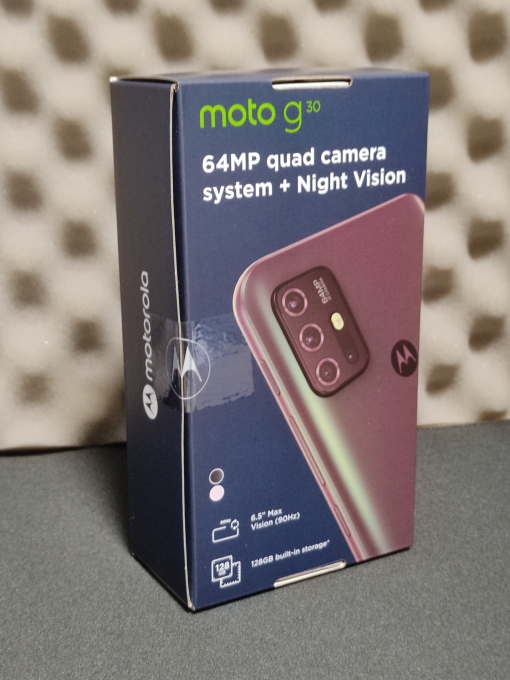 とりあえず1円で購入したmotorola Moto G30が届きました 中央自治区マンナッカー