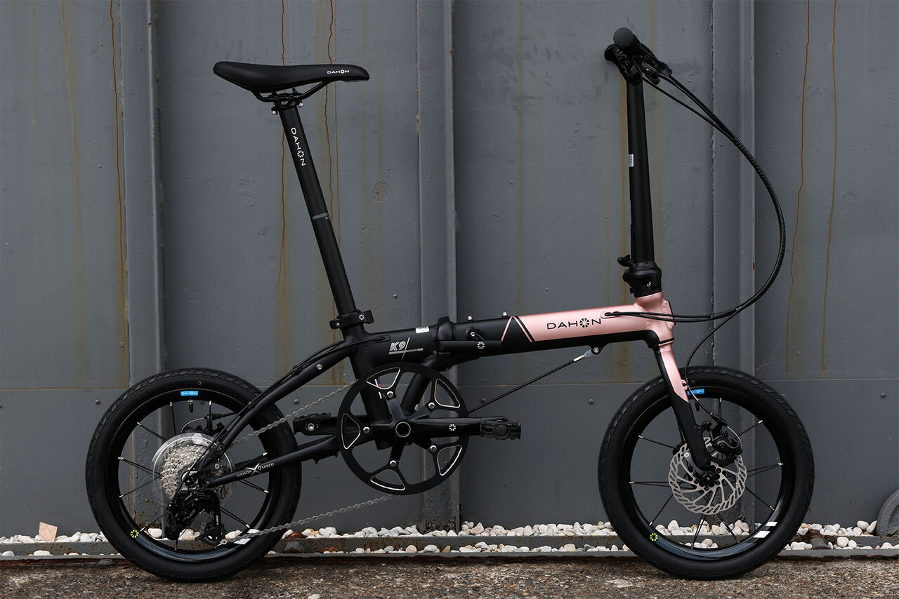 S*a様 送料込 新品 DAHON K9X 限定 ピュアリティーピンク サクラ DAHONのK3とK9Xに限定カラー「ピュアリティーピンク」が登場