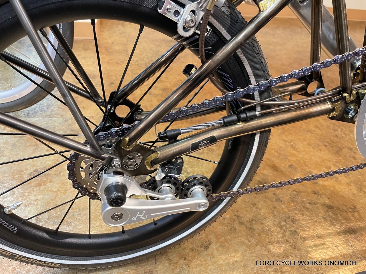 ブロンプトン4速化カスタム❕CANCREEK TITAN CRANK❕ : LORO ブロンプトン4速化カスタム❕CANCREEK TITAN CRANK❕ : LORO