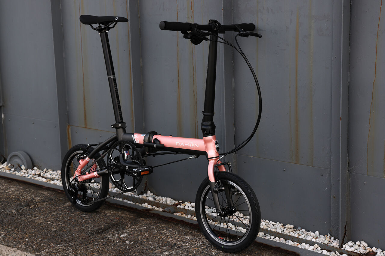 Dahon K3/K9X 限定カラー「ピュアリティーピンク」が登場