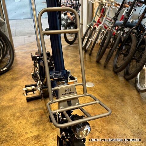 ブロンプトン H&H リアキャリア ポリッシュ 限定 BROMPTON