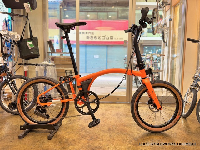 Brompton G Line 純正ホイールセット Brompton G Line 純正ホイールセット Brompton G Line 純正ホイール
