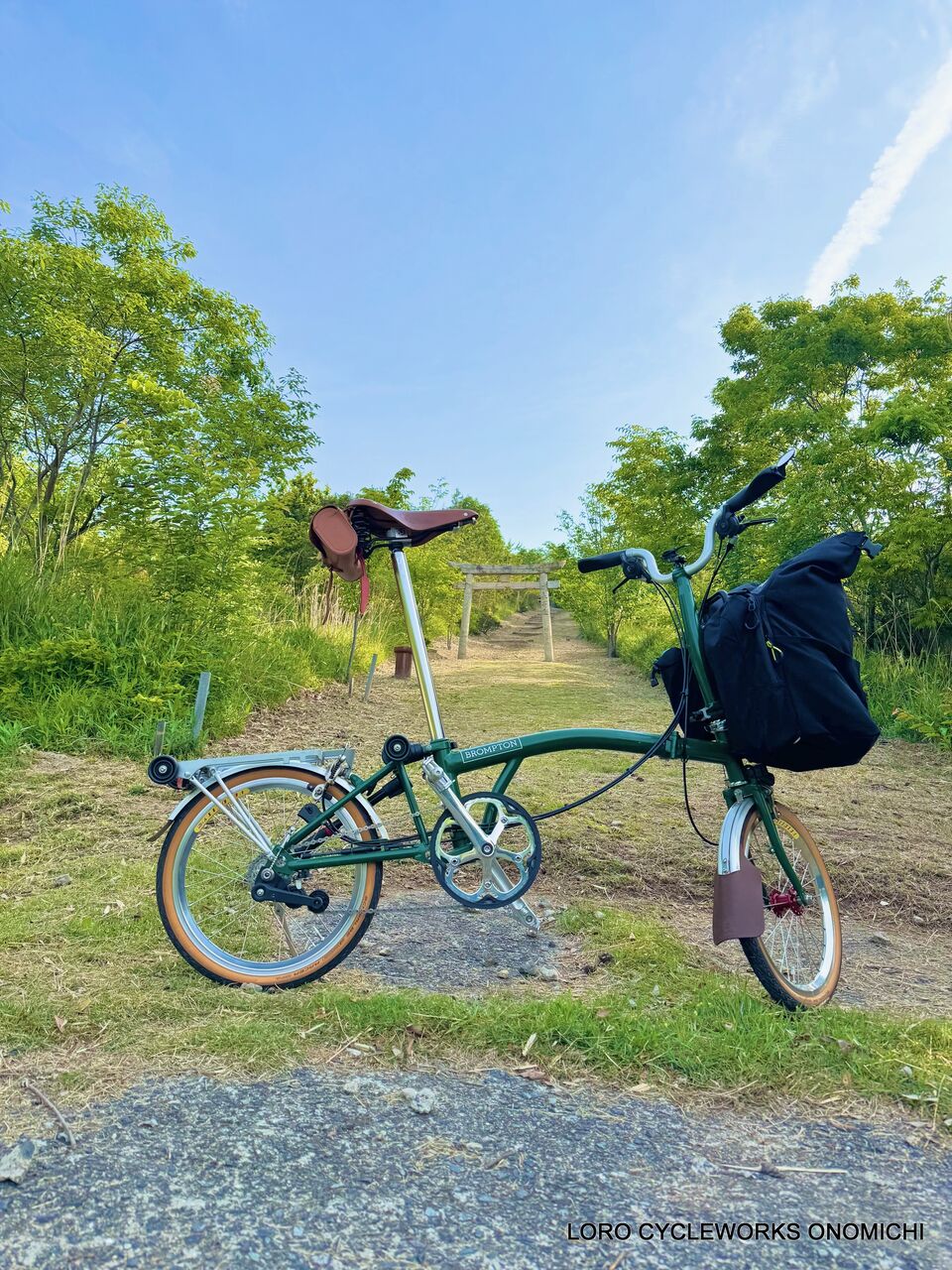 BROMPTON × 福山】12速で巡る、神秘のパワースポット「高澪龍王神社