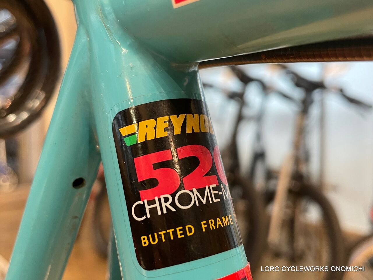 鉄フレーム⁉アルミじゃないの⁉クロモリ⁉ : LORO CYCLEWORKS ONOMICHI