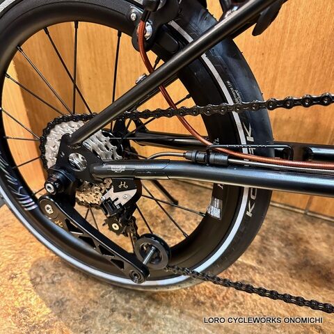 BROMPTON C-LINE 外装7速化カスタム‼ : LORO CYCLEWORKS ONOMICHI BROMPTON C-LINE 外装7速化カスタム‼ : LORO CYCLEWORKS ONOMICHI