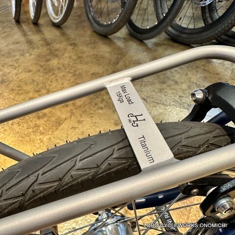 アクセサリー H&H Titanium Rear Carrier MINI Ver.2 H&H Titanium Rear Carrier MINI Ver.2 | LORO ONLINE STORE
