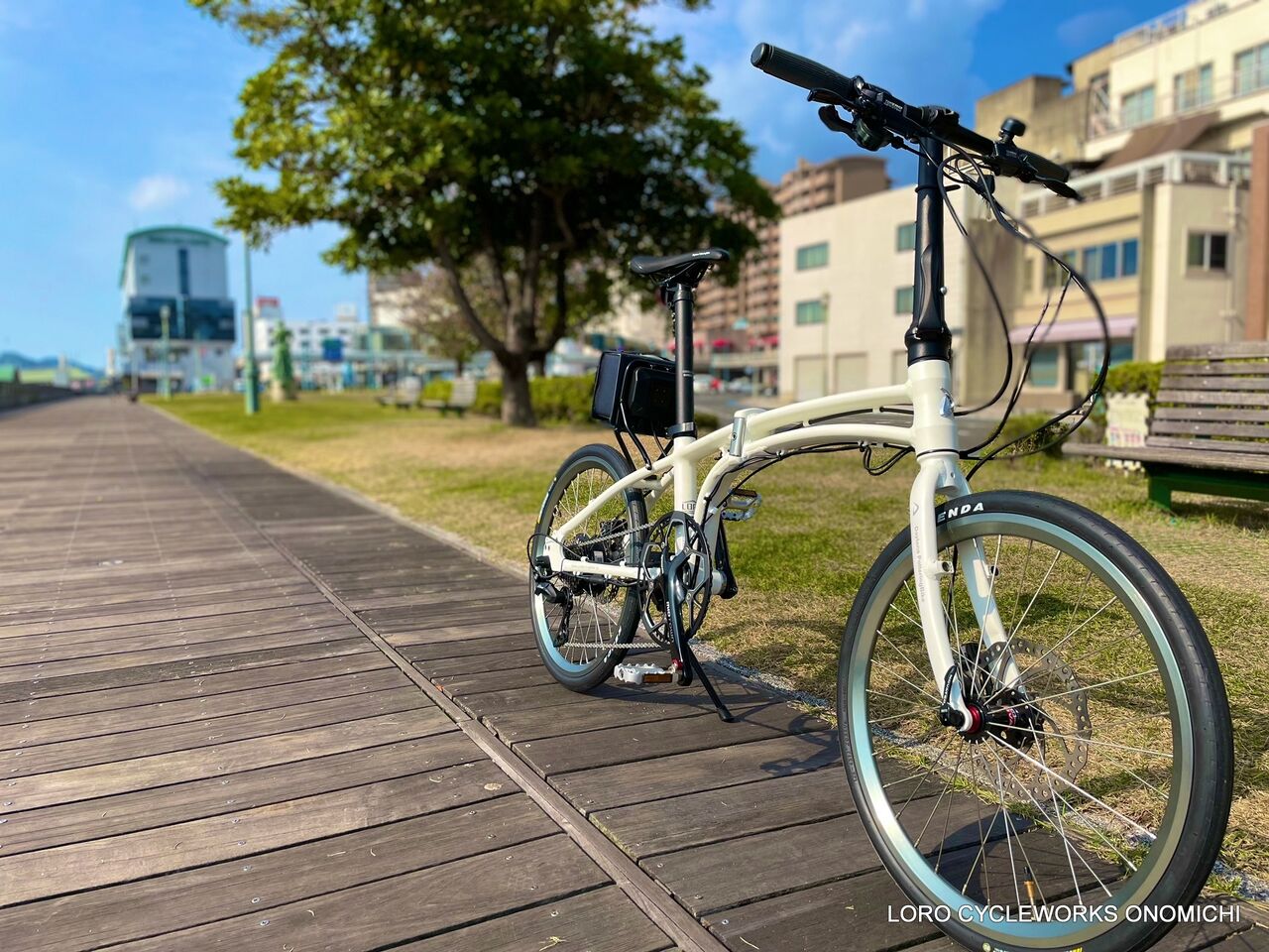 電動折畳み自転車でより軽快に、より長距離へ‼ : LORO CYCLEWORKS ONOMICHI