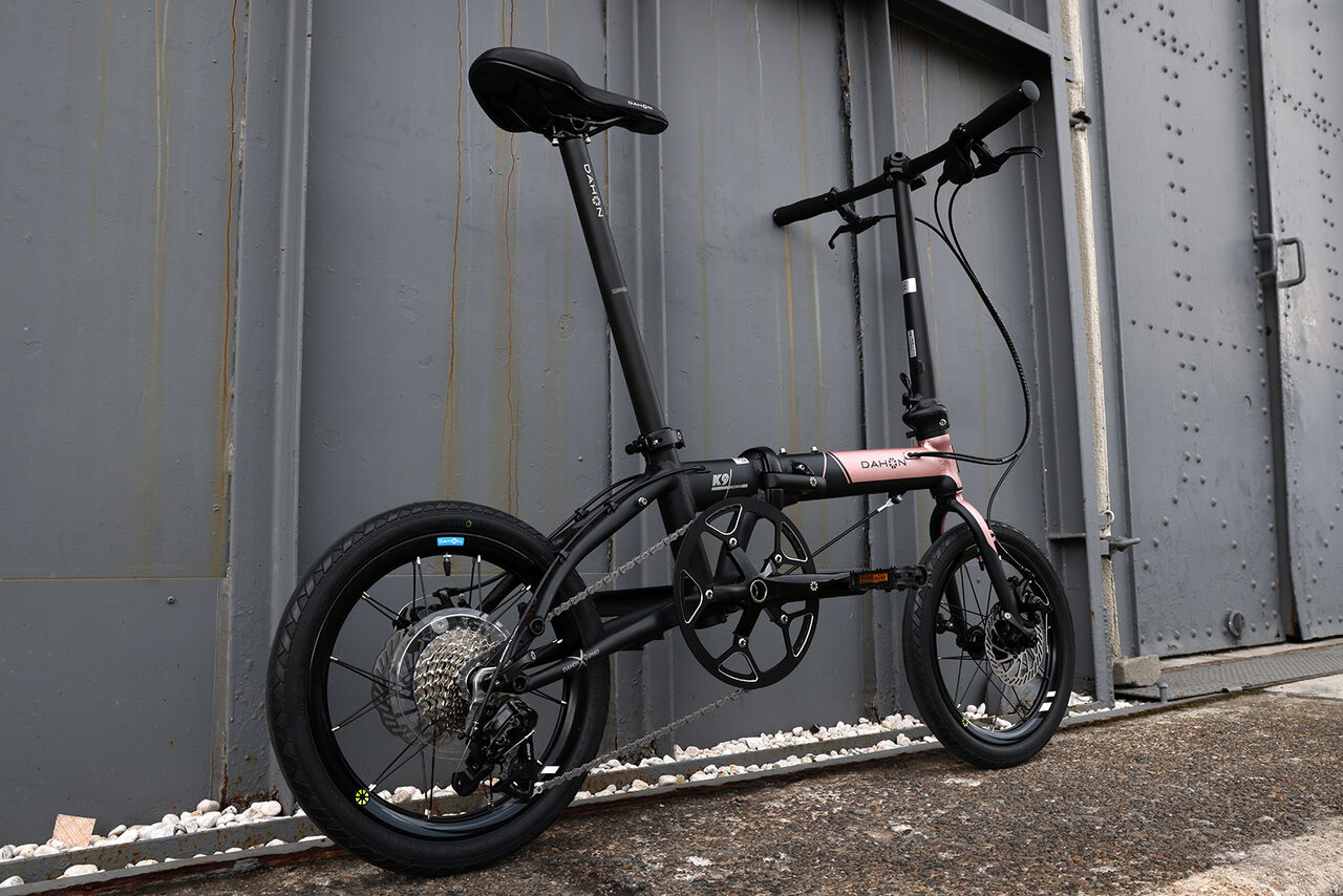 S*a様 送料込 新品 DAHON K9X 限定 ピュアリティーピンク サクラ DAHONのK3とK9Xに限定カラー「ピュアリティーピンク」が登場