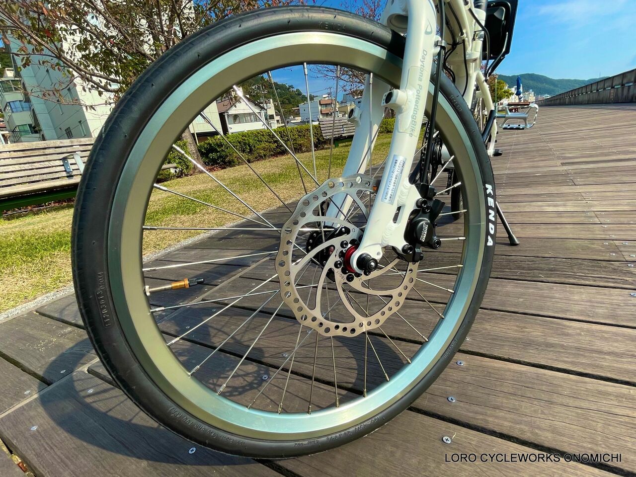 電動折畳み自転車でより軽快に、より長距離へ‼ : LORO CYCLEWORKS ONOMICHI