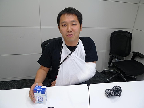 ねとらじ生放送の様子 にぽたんさん