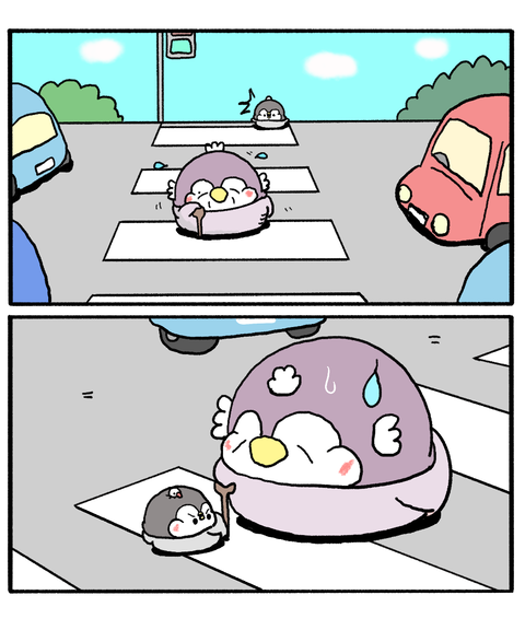 ペンギンの優しい世界28話-おばあちゃん助け