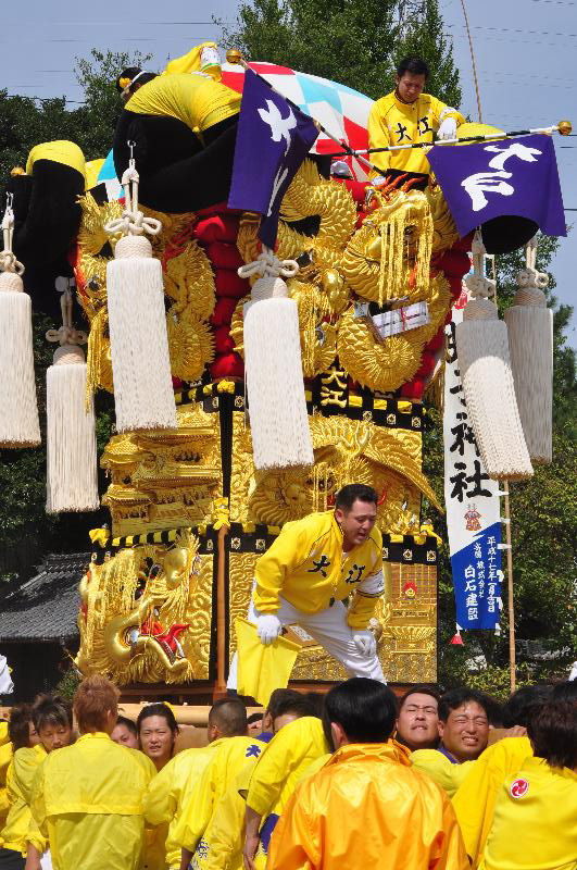 新居浜太鼓祭り 大江太鼓台 法被【先々代品】