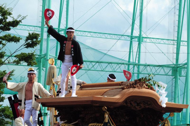 岸和田ダンジリ祭 大北町だんじりのやりまわし Ld Saijyo Wtのblog