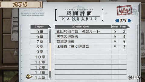 Sega 戦場のヴァルキュリア3 プレイメモ 7 ガリア戦線雑記