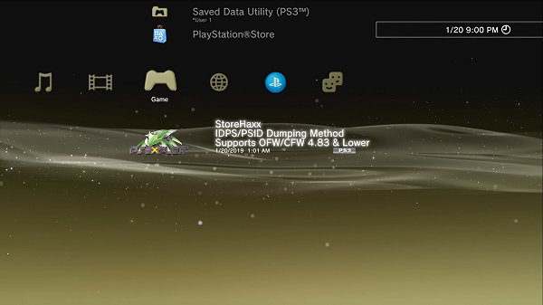 Esc0rtd3wによるps3 Storehaxx 4 Idps Psidダンプ方法 Leak Manager