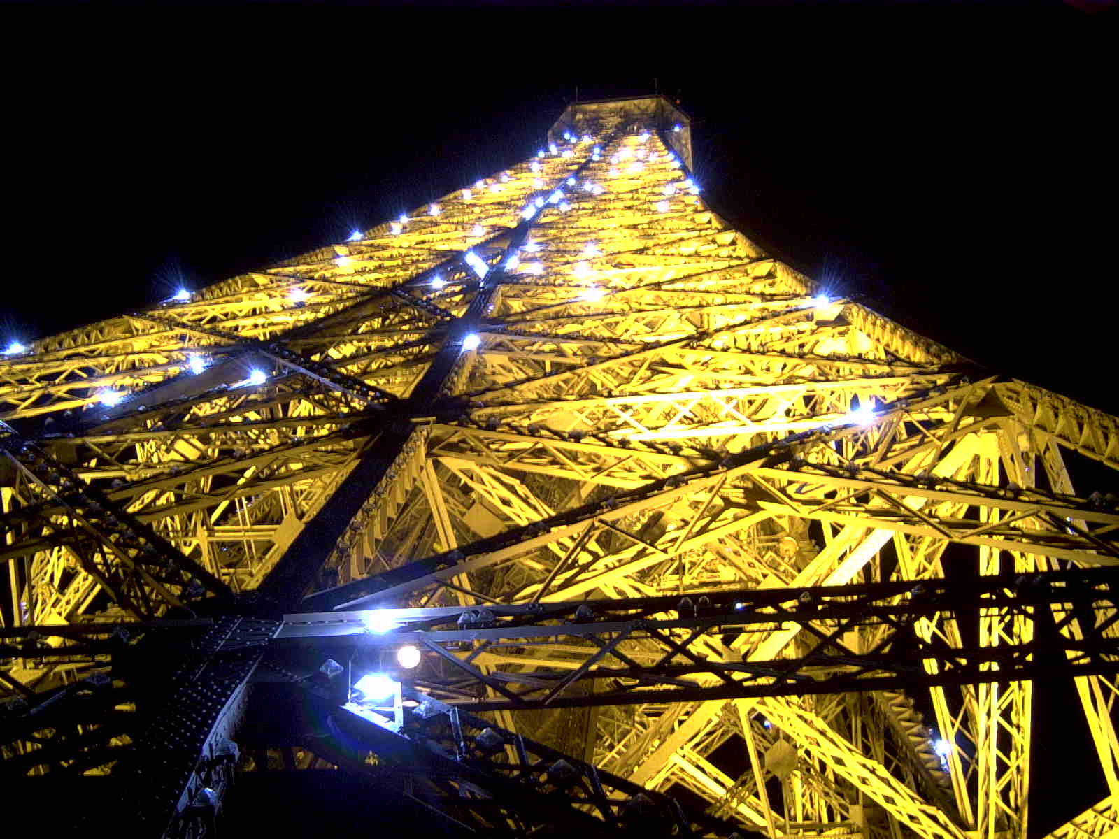 エッフェル塔からの夜景 パリでのエピセな日々