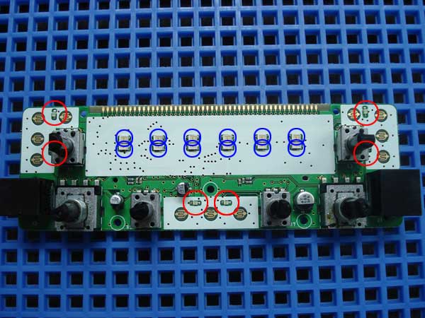 Icom アイコム 無線機 Ic 2720 Led打ち換え つれづれなるままのled Factory店長ブログ