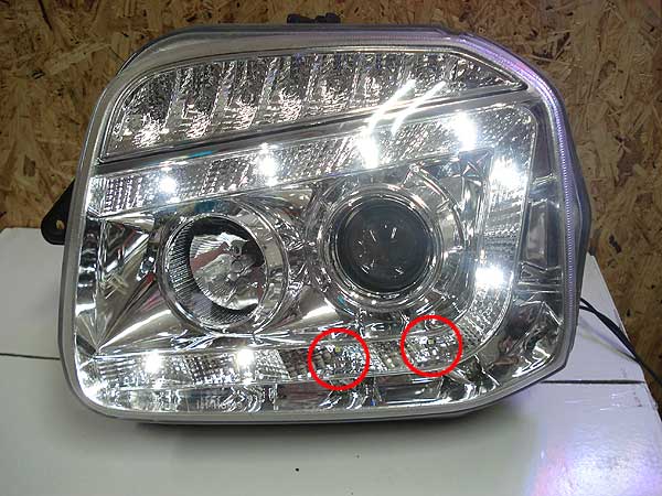 ススキ Jb23ジムニー 社外ヘッドライトled修理 つれづれなるままのled Factory店長ブログ