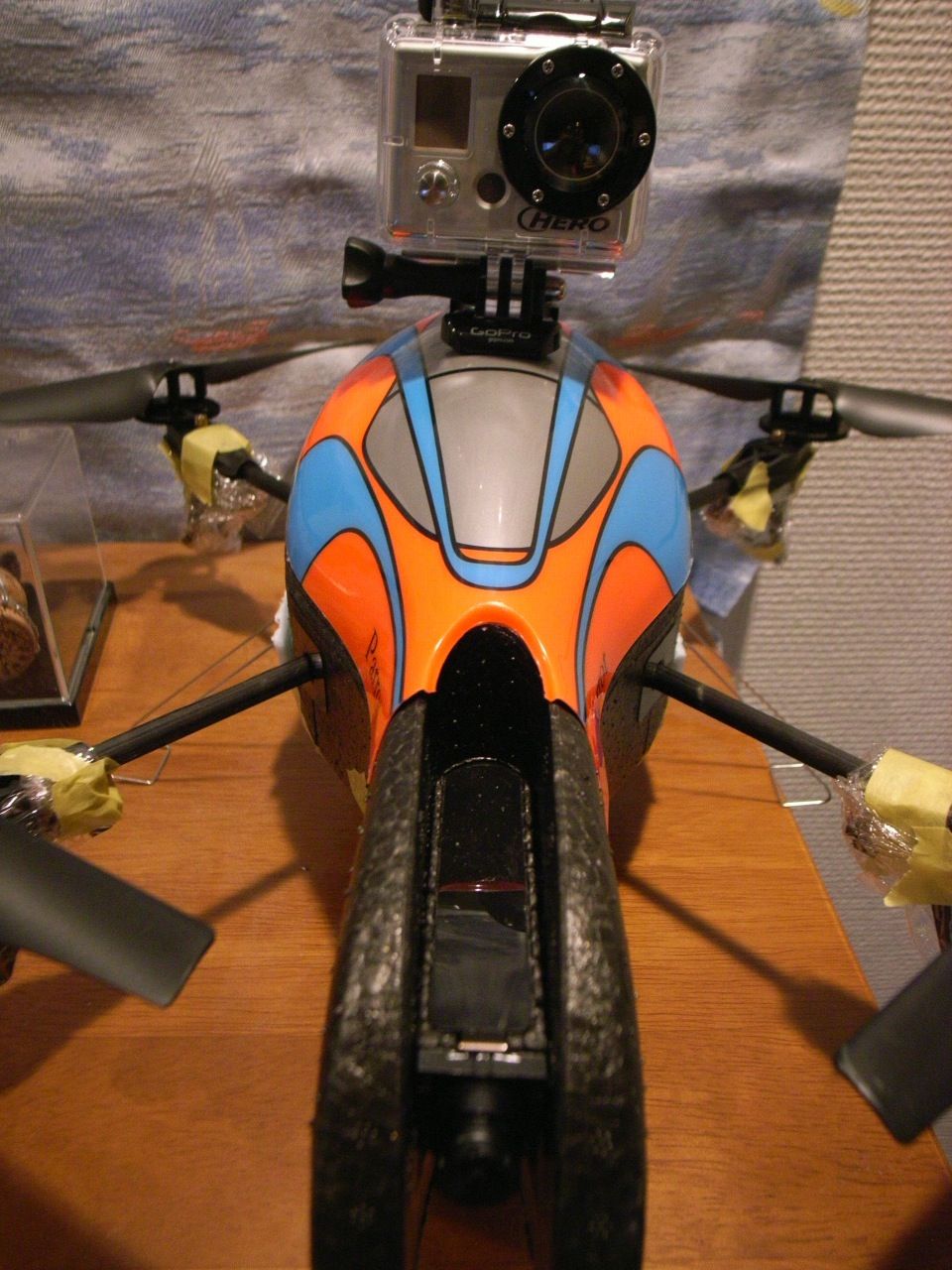 しましまとでんせつ Gopro Hdをar Droneに載せるため ハウジングを自作 しましまとでんせつ Gopro Hdをar Droneに載せるため ハウジングを自作