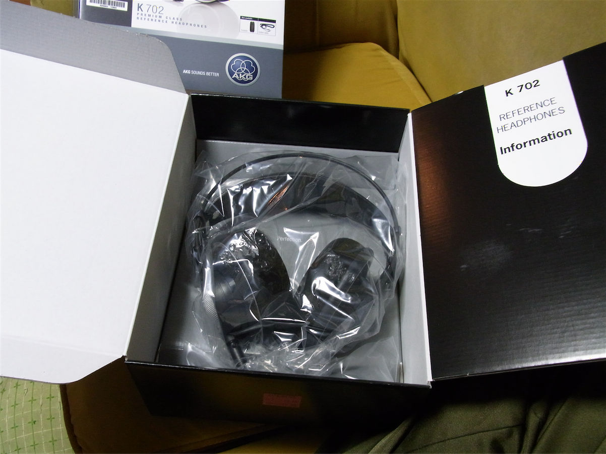 澪】AKG K702がとどきました【ヘッドホン】 : しましまとでんせつ