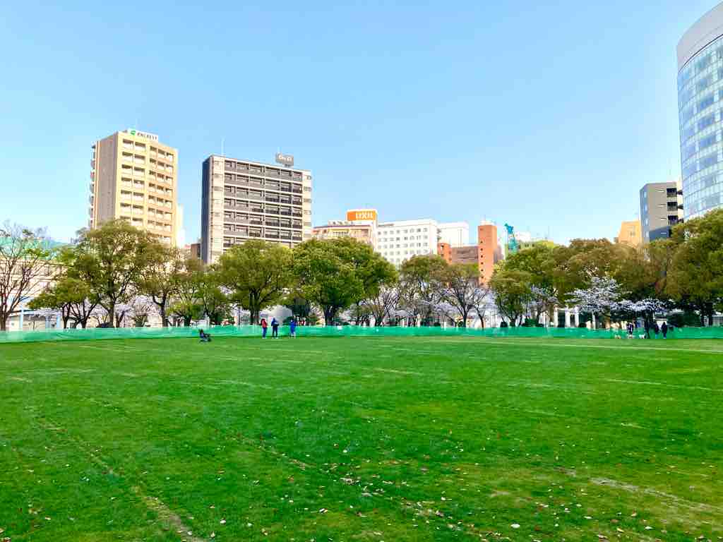 桜 福岡 天神中央公園 池っちの あっちこっち旅行記 北海道移住日記