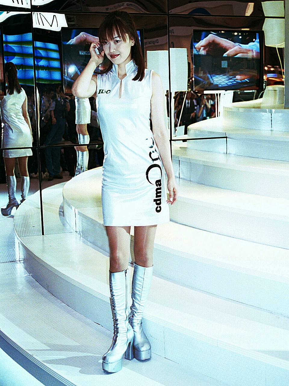早川由美子 ido Cdmaone ビジネスショー1999 東京モーターショーと東京オートサロン美女伝説 早川由美子 ido Cdmaone ビジネスショー1999 東京モーターショーと東京オートサロン美女伝説