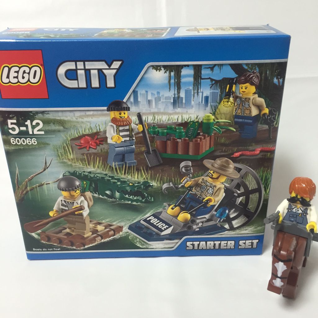 Lego レゴ シティ ポリス 沼地で追跡 スタートセット Lego れごぶろっぐ レゴブロック