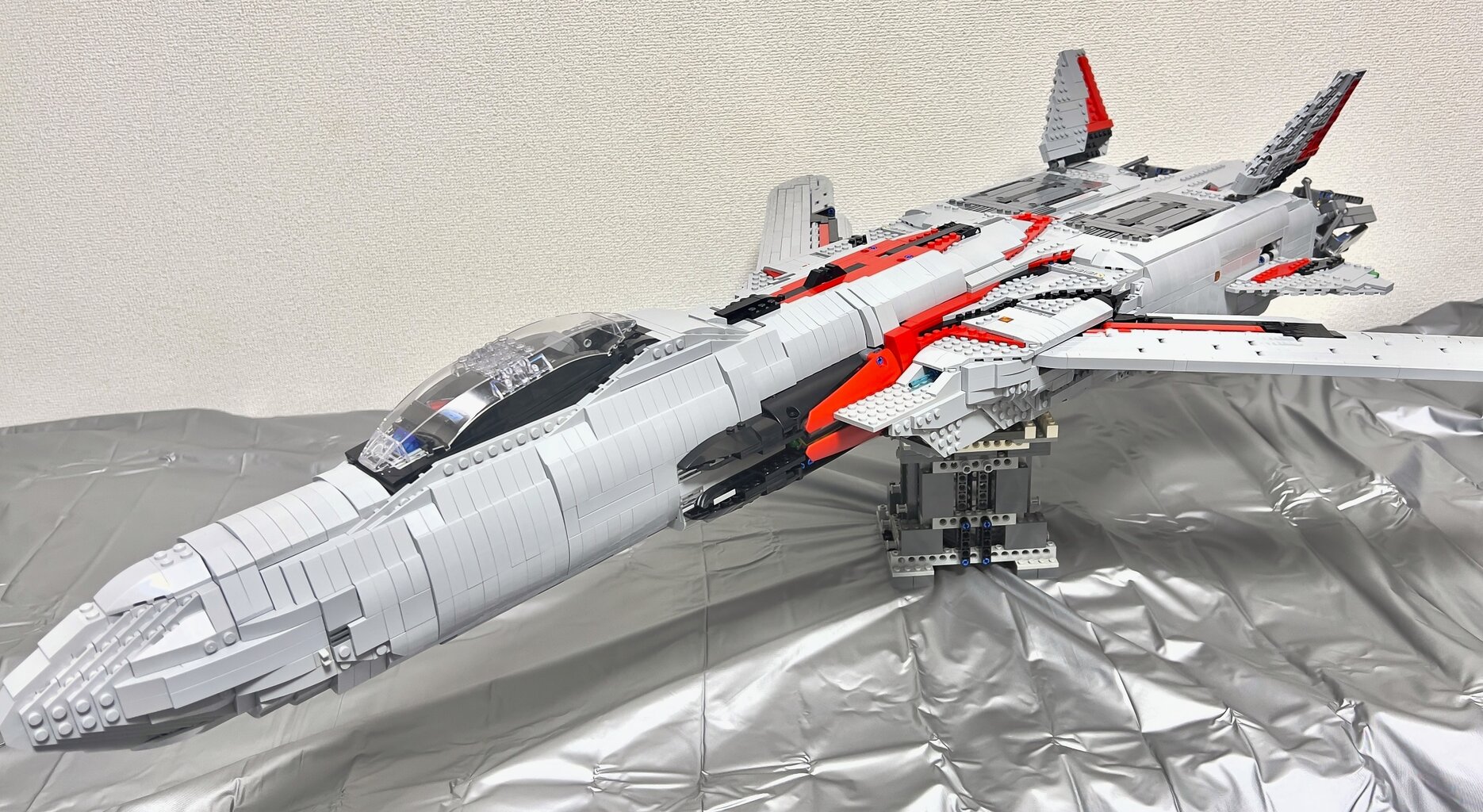 レゴでラジコン戦闘機作ってみた！-飛行機ラジコン「Mk-Ⅻ」 : レゴで 