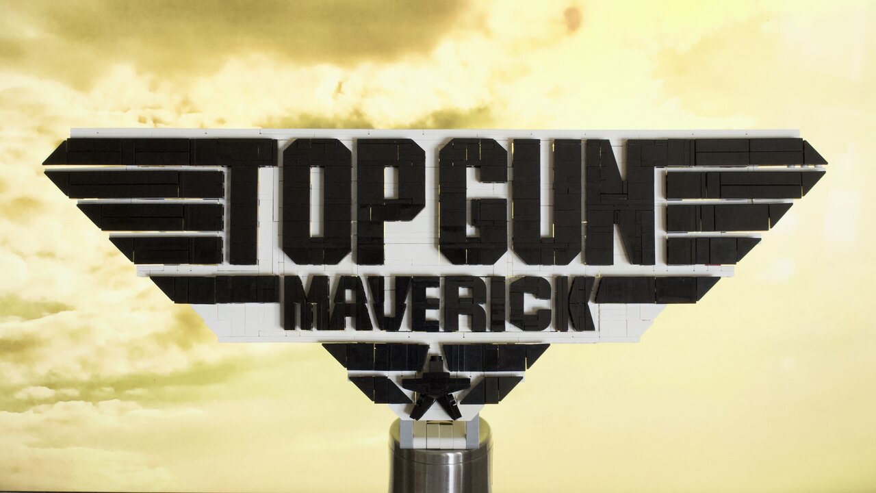 映画「Top Gun: Maverick」があまりに面白かったので、レゴでロゴを 