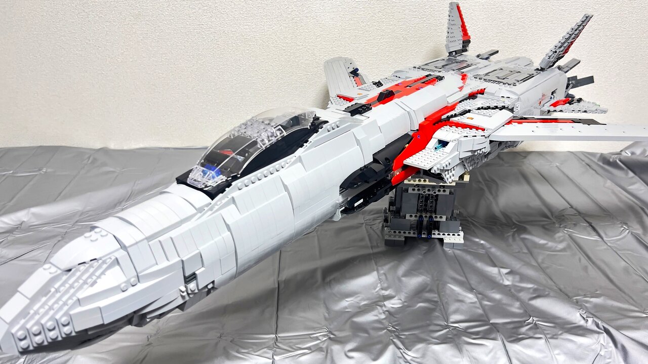 レゴでラジコン戦闘機作ってみた！-飛行機ラジコン「Mk-Ⅻ」 : レゴで