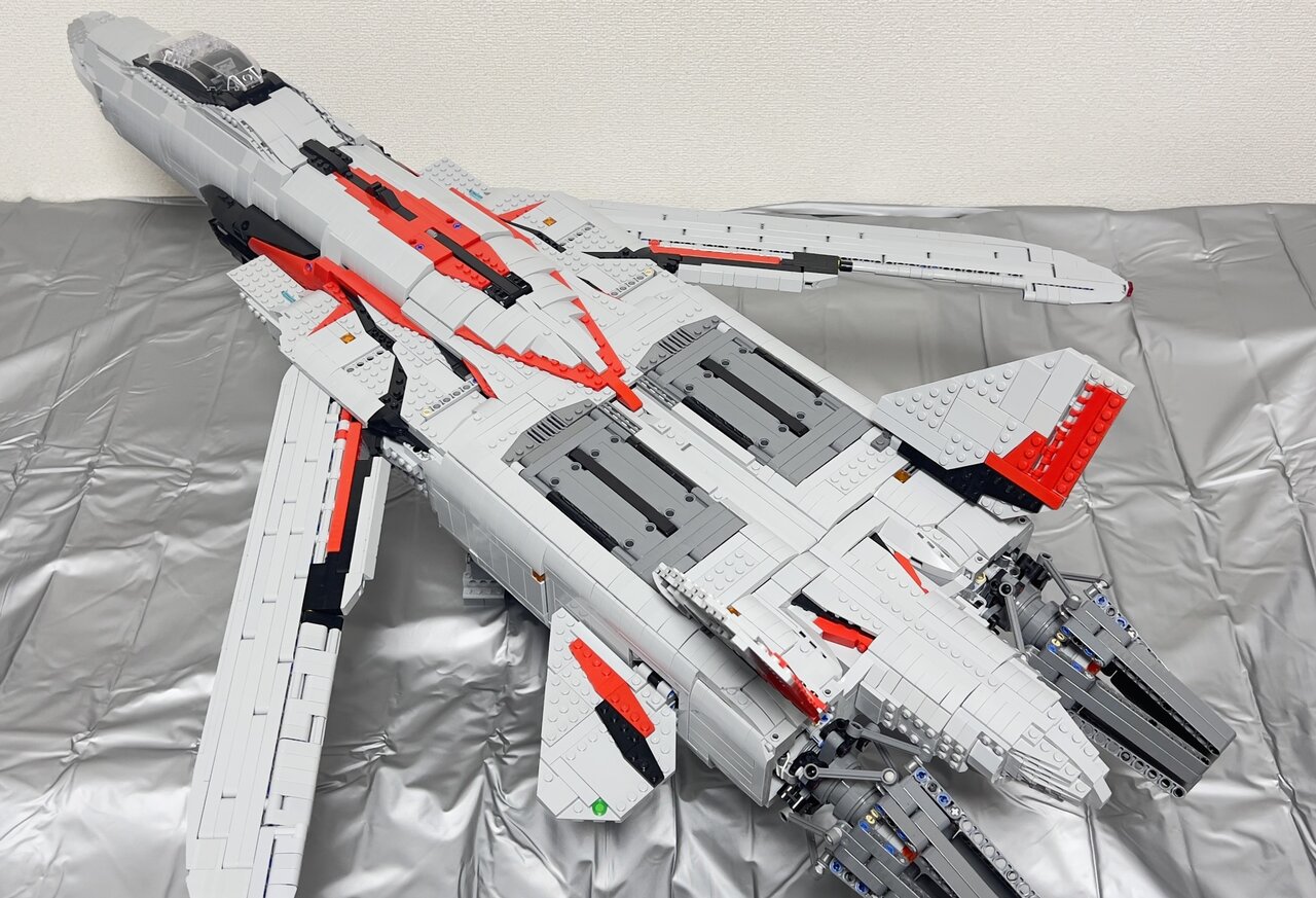 レゴでラジコン戦闘機作ってみた！-飛行機ラジコン「Mk-Ⅻ」 : レゴで