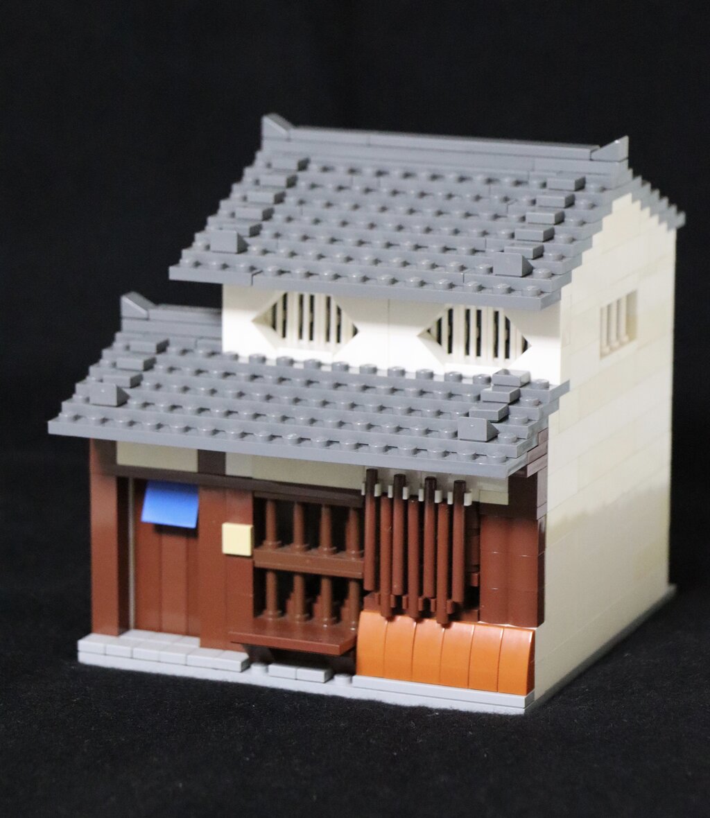 レゴで作る町家の景観 レゴでつくってみました レゴで作る町家の景観 レゴでつくってみました