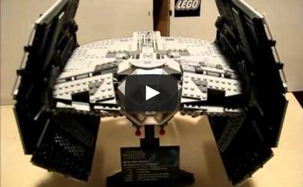 10175-002[動画]10175 ベイダーズTIEアドバンス - LEGO:10175 LEGO Star Wars Tie Advanced Review - レゴ　スターウォーズの世界