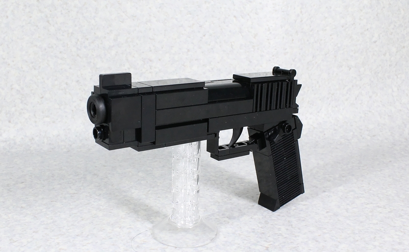 ３dプリンタで作ったら捕まるのでレゴで銃作りました レゴ道
