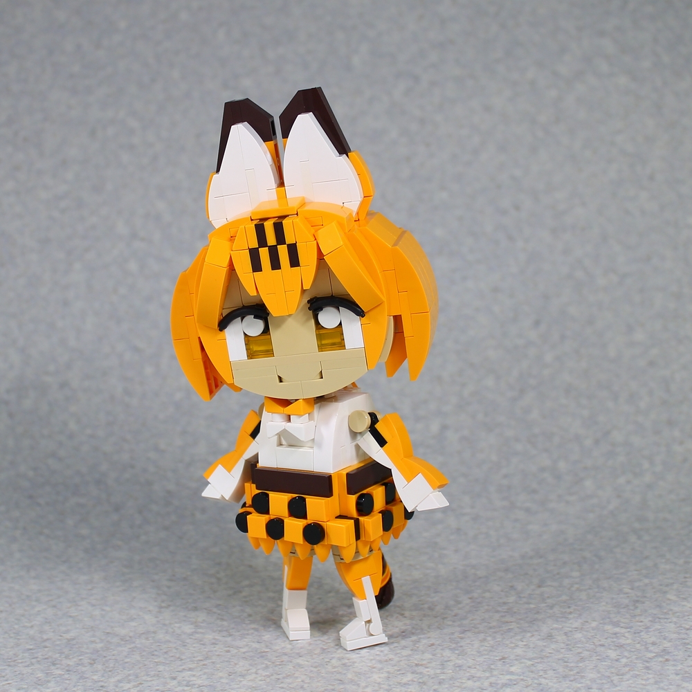 レゴでけものフレンズのサーバルつくったよ レゴ道 レゴでけものフレンズのサーバルつくったよ レゴ道