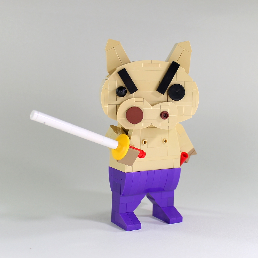 ぶりぶりざえもん」を作ってみました。 : レゴ道