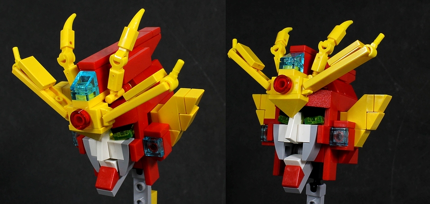 レゴで色んなロボの顔を作ってみました Part２ レゴ道